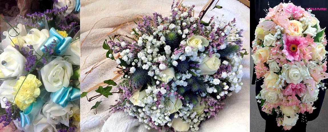 Silk & Fresh - Fresh Summer Posy - Silk Shower Bouquet