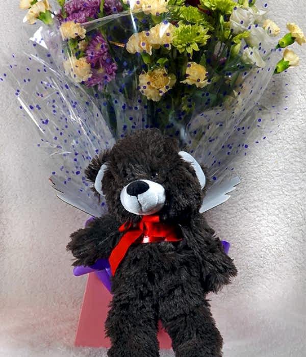 Flowers & Teddy